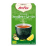 Yogi tea tea verde jengibre y limon  bio 17 bolsitas