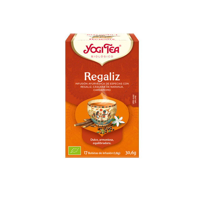 Yogi tea regaliz bio 17 bolsitas