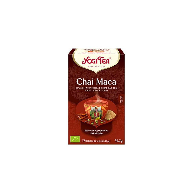 Yogi tea chai maca bio 17 bols