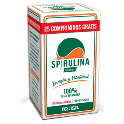Spirulina 125 comprimidos tongil